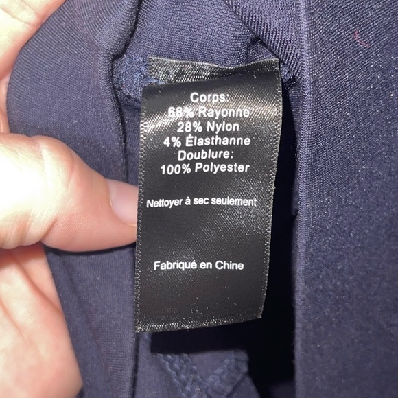 ASTR THE LABEL x REVOLVE Navy Blue Cutout Bodycon Mini Dress Size Small - Picture 5 of 5